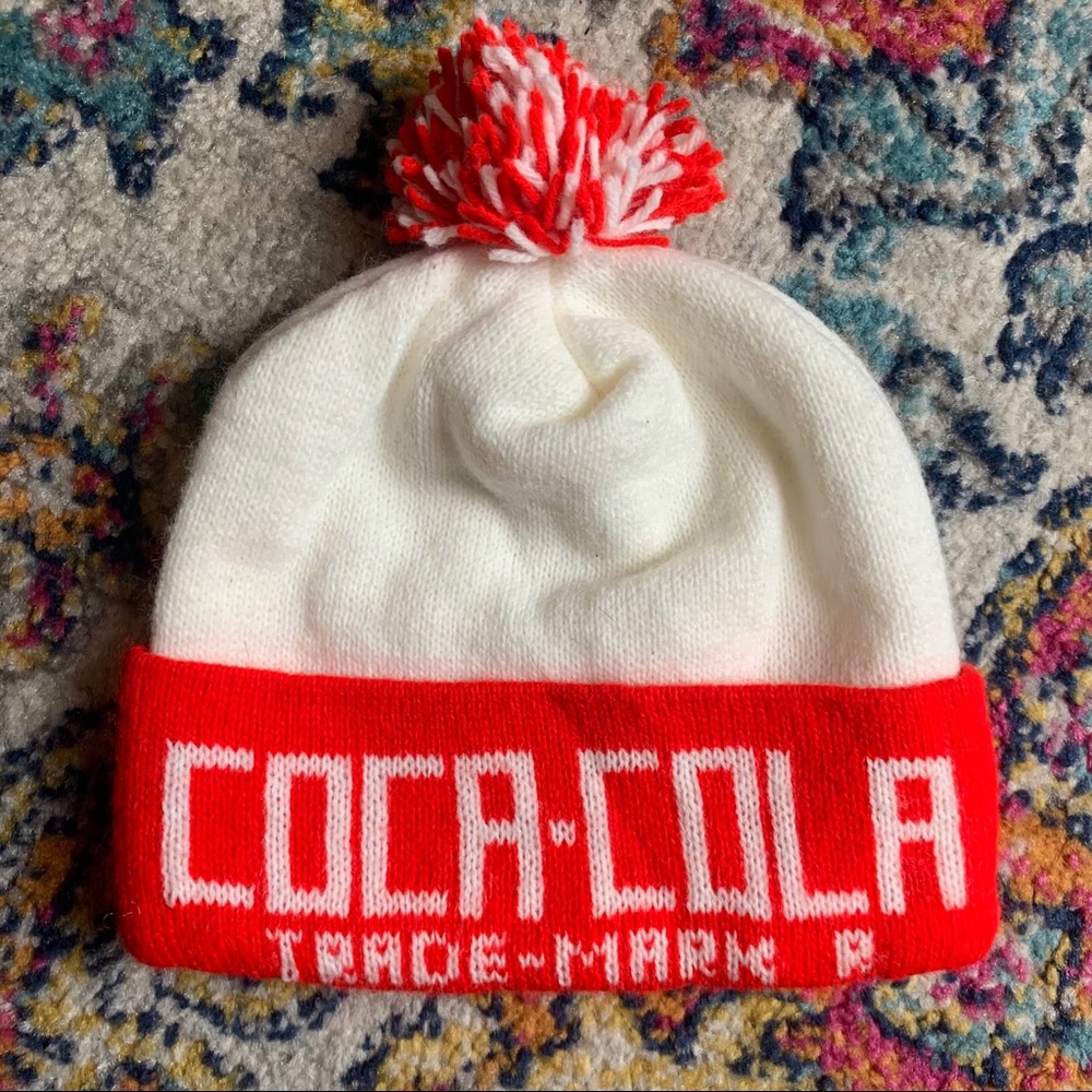 VINTAGE Coca Cola Beanie
